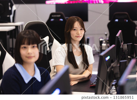 A woman with her arms crossed A woman with her arms crossed 131865951
