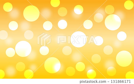 Yellow Orange Bokeh Abstract Light Circle Glow Gradient Background 131866171