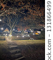 Illuminated park scenery 131866499
