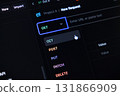 Developer clicks GET method in API request tool, showing HTTP options for web development, software engineering, and data fetching operations 131866909