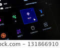Digital software interface with a cursor clicking the MCP module, showcasing various API protocols like AI, gRPC, and MQTT for backend development 131866910