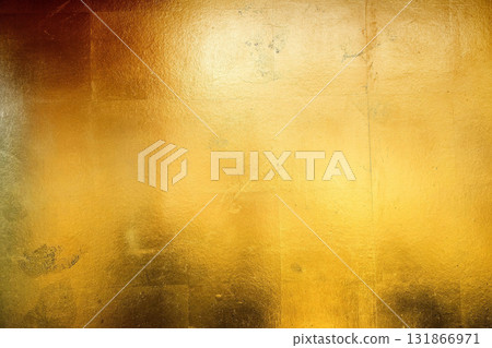 Gold Paint on Grunge Wall Texture Background. Gold Paint on Grunge Wall Texture Background. 131866971