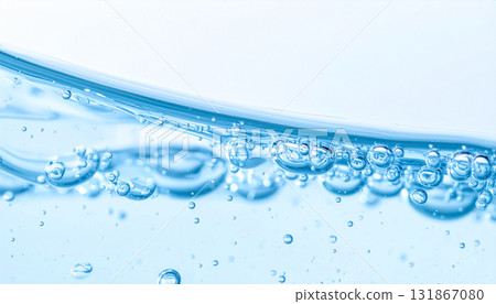 water splash isolated on white background 131867080