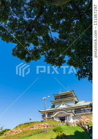 小牧山城是織田信長建造的石造城堡，目前仍在繼續發掘（愛知縣小牧市） 131867297