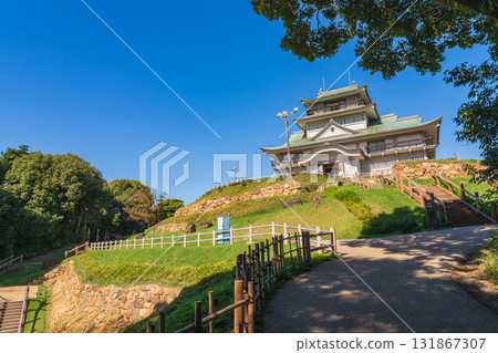 小牧山城是織田信長建造的石造城堡，目前仍在繼續發掘（愛知縣小牧市） 131867307