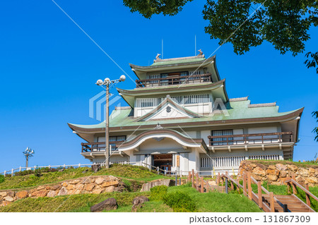 小牧山城是織田信長建造的石造城堡，目前仍在繼續發掘（愛知縣小牧市） 131867309