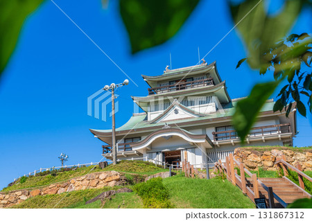 小牧山城是織田信長建造的石造城堡，目前仍在繼續發掘（愛知縣小牧市） 131867312