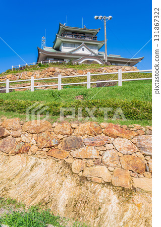 小牧山城是織田信長建造的石造城堡，目前仍在繼續發掘（愛知縣小牧市） 131867322