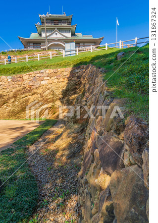 小牧山城是織田信長建造的石造城堡，目前仍在繼續發掘（愛知縣小牧市） 131867324