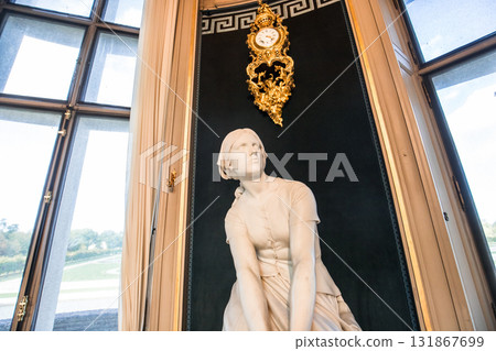 Chateau de Chantilly, interiors and details, Oise, France Chateau de Chantilly, interiors and details, Oise, France 131867699