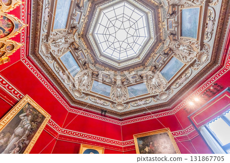 Chateau de Chantilly, interiors and details, Oise, France Chateau de Chantilly, interiors and details, Oise, France 131867705