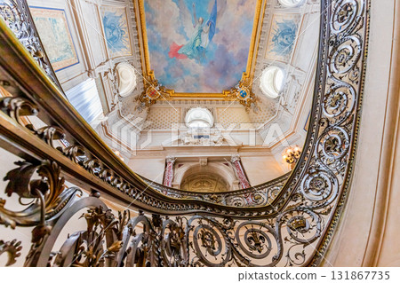Chateau de Chantilly, interiors and details, Oise, France Chateau de Chantilly, interiors and details, Oise, France 131867735