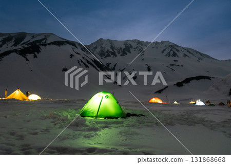 Tateyama of the snowy season Tateyama of the snowy season 131868668