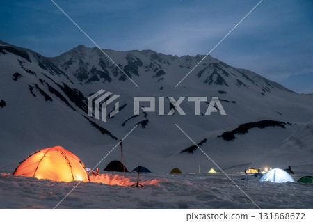 Tateyama of the snowy season 131868672