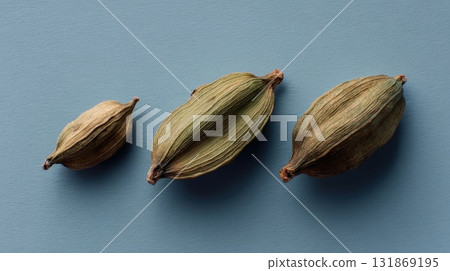 banana blossom on white background 131869195