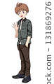 一個英俊的男孩 131869276