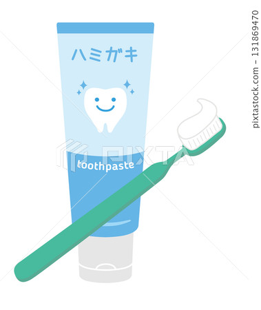 Daily necessities_toothbrush and toothpaste Daily necessities_toothbrush and toothpaste 131869470
