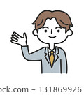 Businessman explaining 131869926