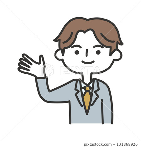 Businessman explaining 131869926