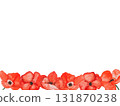Greeting card with painted poppies. National holiday 131870238