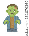 Zombie illustration material 131870360