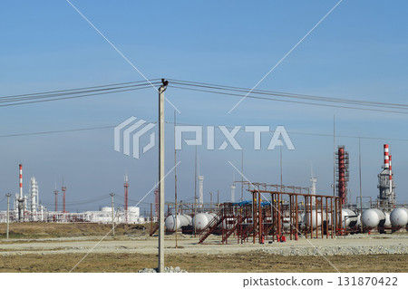 Overpass loading of oil products and fuel storage vessels 131870422