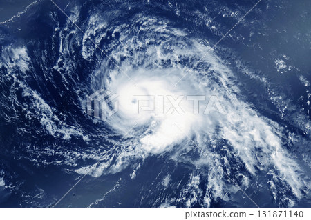 Typhoon, hurricane from space. Elements of this image furnished by NASA Typhoon, hurricane from space. Elements of this image furnished by NASA 131871140