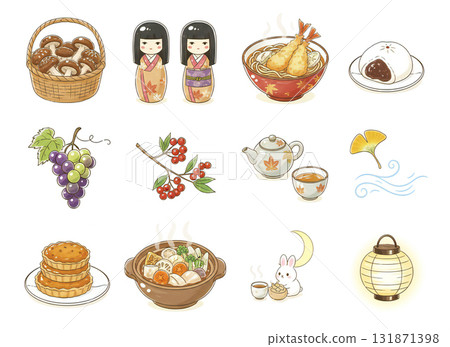 Fall illustration 131871398