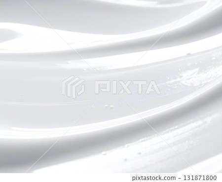 White cream close-up background material White cream close-up background material 131871800