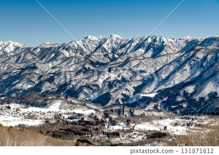 Hakuba Snow Village, Japan. Hakuba Snow Village, Japan. 131871812