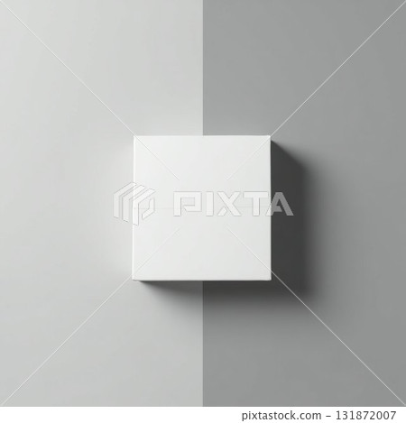 white template for business card 131872007