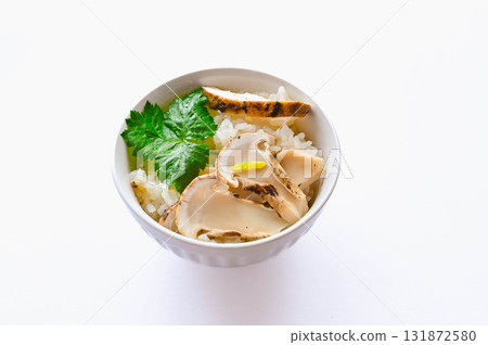松茸煮飯 131872580