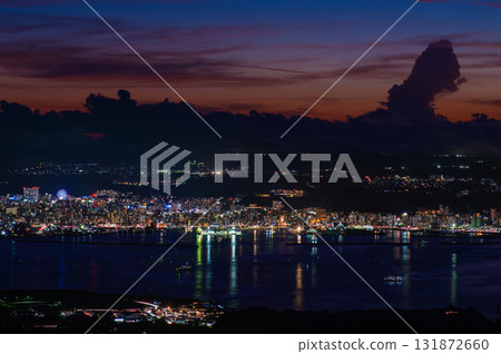 Night view from Yunohira Observatory 131872660