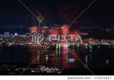 Kagoshima Kinko Bay Summer Night Fireworks Festival "Musical Fireworks" 131872827