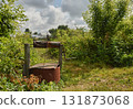 An old abandoned well in the village. Russia 131873068