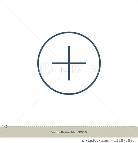 Plus Icon Logo Template Illustration Design. Vector EPS 10. 131873853