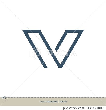 Letter V Logo Template Illustration Design. Vector EPS 10. Letter V Logo Template Illustration Design. Vector EPS 10. 131874005