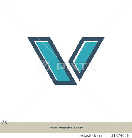 Letter V Logo Template Illustration Design. Vector EPS 10. Letter V Logo Template Illustration Design. Vector EPS 10. 131874006