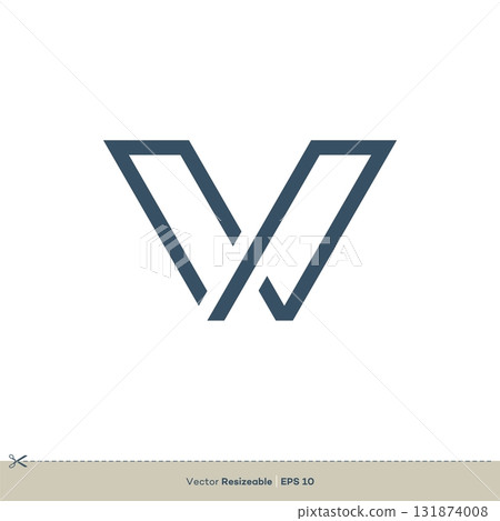 Letter V Logo Template Illustration Design. Vector EPS 10. Letter V Logo Template Illustration Design. Vector EPS 10. 131874008