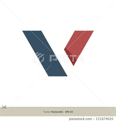 Letter V Logo Template Illustration Design. Vector EPS 10. Letter V Logo Template Illustration Design. Vector EPS 10. 131874020
