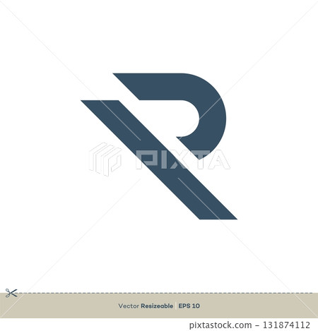 R Letter vector Logo Template Illustration Design. Vector EPS 10. 131874112