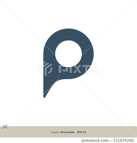 Letter P Icon Vector Logo Template Illustration Design. Vector EPS 10. Letter P Icon Vector Logo Template Illustration Design. Vector EPS 10. 131874260