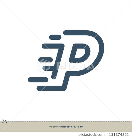 Letter P Icon Vector Logo Template Illustration Design. Vector EPS 10. Letter P Icon Vector Logo Template Illustration Design. Vector EPS 10. 131874261