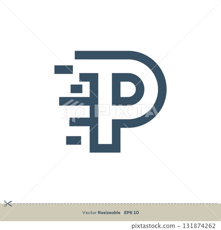 Letter P Icon Vector Logo Template Illustration Design. Vector EPS 10. Letter P Icon Vector Logo Template Illustration Design. Vector EPS 10. 131874262