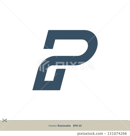 Letter P Icon Vector Logo Template Illustration Design. Vector EPS 10. 131874266