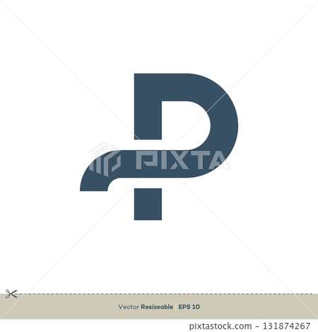 Letter P Icon Vector Logo Template Illustration Design. Vector EPS 10. Letter P Icon Vector Logo Template Illustration Design. Vector EPS 10. 131874267