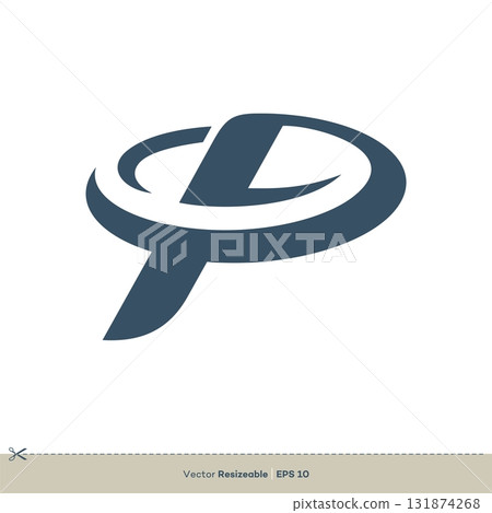 Letter P Icon Vector Logo Template Illustration Design. Vector EPS 10. Letter P Icon Vector Logo Template Illustration Design. Vector EPS 10. 131874268