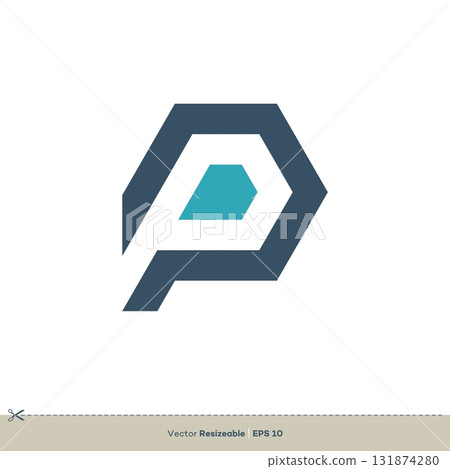 Letter P Icon Vector Logo Template Illustration Design. Vector EPS 10. Letter P Icon Vector Logo Template Illustration Design. Vector EPS 10. 131874280