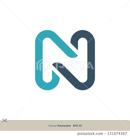 Letter N vector Logo Template Illustration Design. Vector EPS 10. Letter N vector Logo Template Illustration Design. Vector EPS 10. 131874367