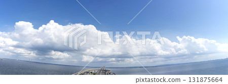 Umihotaru Parking Area and Tokyo Bay 131875664